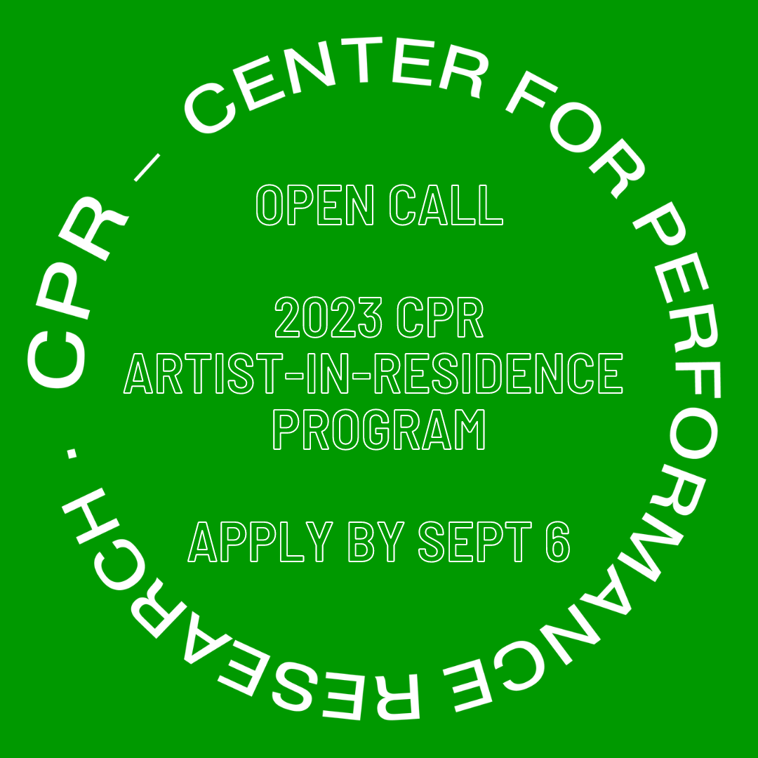 Open Call: 2023 Artist-in-Residence Program — Center for